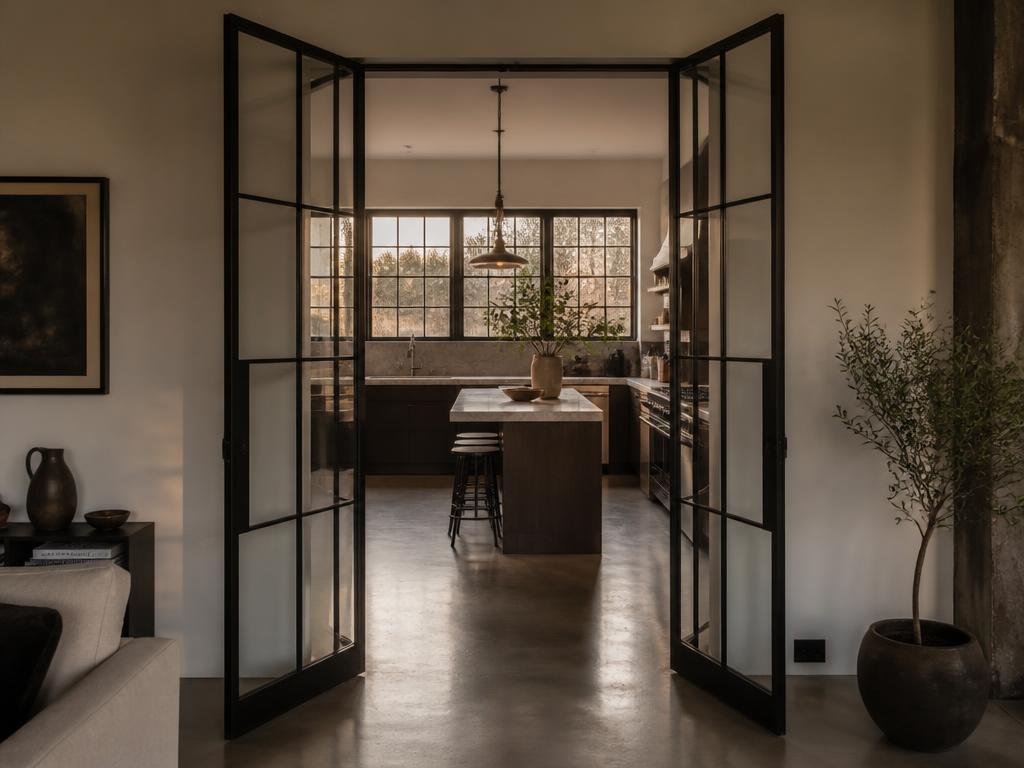 Atelierdeur — Staal & Glas