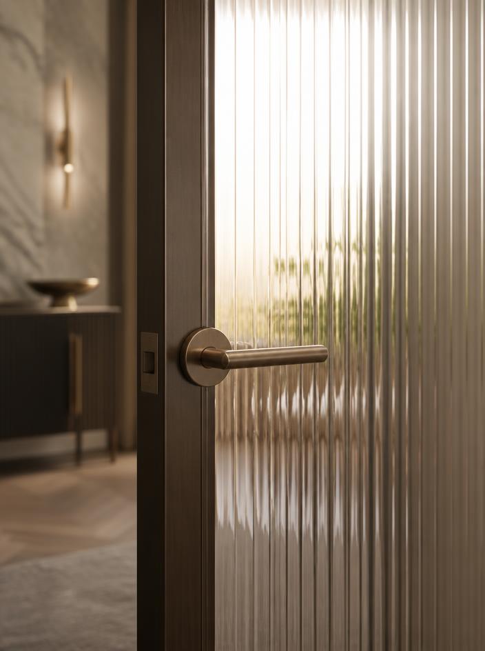 Textured Glass — Brons Anodic